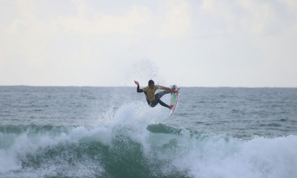 Surfing in Peniche